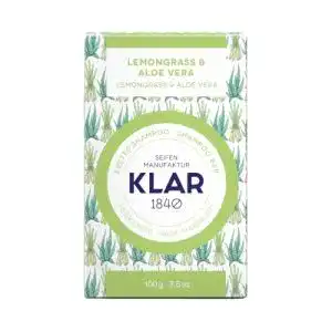 Klar-Seife Klar Seifen festes Shampoo Lemongrass & Aloe Vera