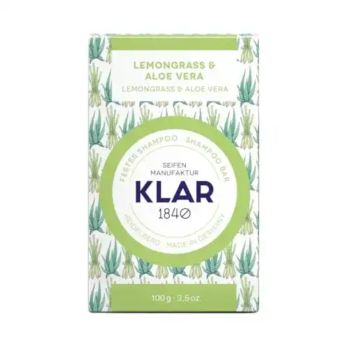 Klar-Seife Klar Seifen festes Shampoo Lemongrass & Aloe Vera