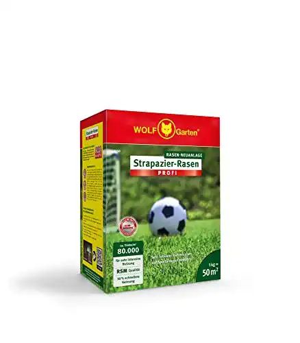 Rasensamen WOLF Garten WOLF-Garten – Strapazier-Rasen LJ 50