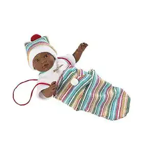 Llorens-Puppe Llorens LL30008 Puppe Cuqui, mit braunen Augen