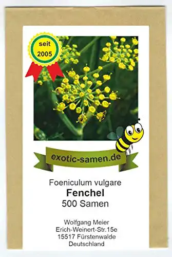 Fenchel-Samen exotic-samen Fenchel, Süßfenchel 500 Samen