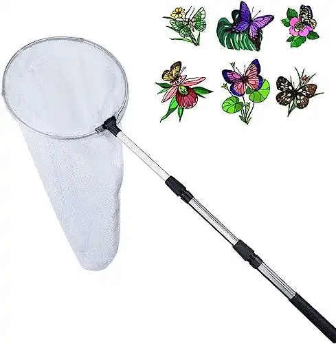Schmetterlingsnetz Antcher Insektennetz Libelle ausziehbar