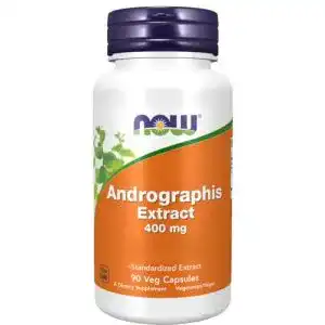 Andrographis NOW Foods, Extract, 400 mg, 90 vegane Kapseln