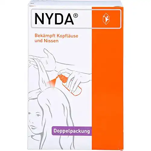 Läusemittel NYDA : Bekämpft Läuse und Nissen effektiv, 2×50 ml