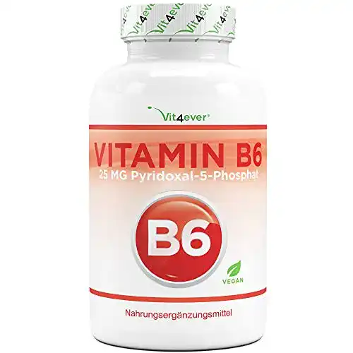 Vitamin B6 Vit4ever als P-5-P, 240 Tabletten extra hochdosiert