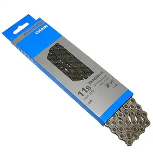 Fahrradkette 11-fach SHIMANO Uni CN-HG601, Silber, 116