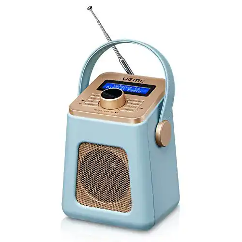Tragbares Radio UEME Mini DAB+ DAB Digitalradio u. UKW Radio