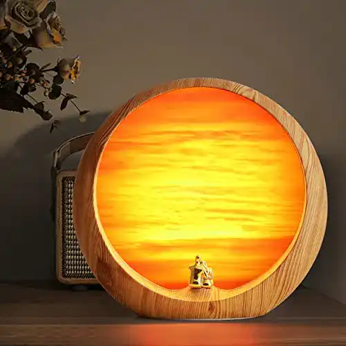 Sunset-Lampe mamre Sunset Lampe – Einzigartige Tischlampe