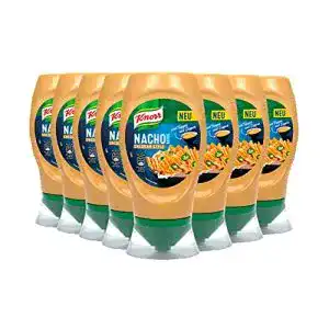 Käsedip Knorr Nacho Sauce Cheddar Style Dip, 8 x 250 ml