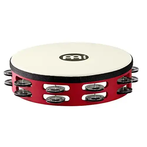Tamburin Meinl Percussion TAH2BK-R-TF Touring Tambourine