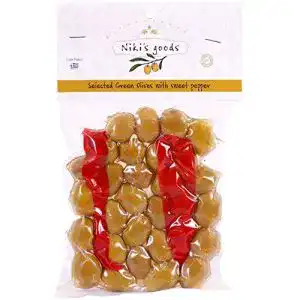 Grüne Oliven Nikis Goods 1x 200g | Oliven aus Griechenland