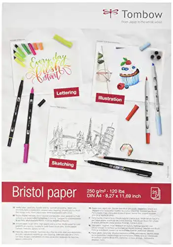 Marker-Papier Tombow PB-MARK Zeichenblock Bristol DIN A4