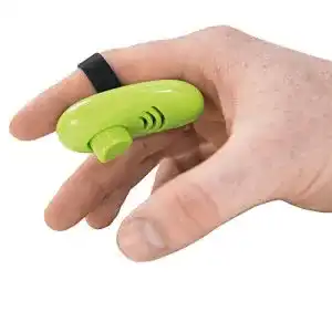Clicker LMS Trading Finger- grün ergonomisch geformt
