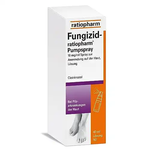 Fußpilz-Spray Ratiopharm FUNGIZID- Pumpspray 40 ml
