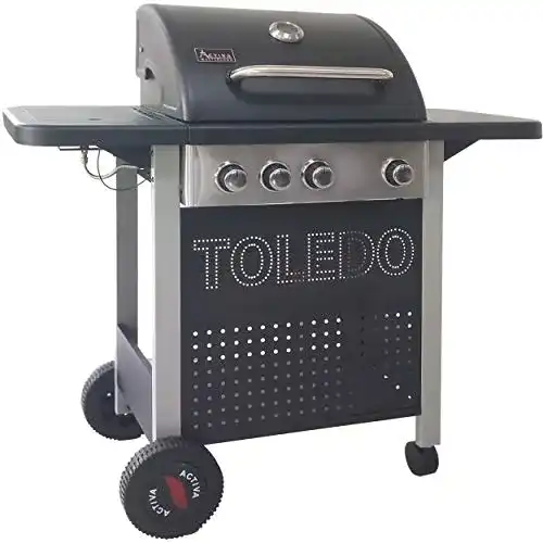 Gasgrill 3 Brenner ACTIVA Grill Gasgrillwagen Toledo 400
