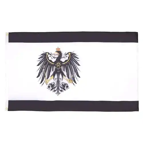 Preußen-Flagge AZ FLAG Flagge KÖNIGREICH PREUßEN 150×90