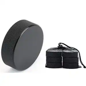 Eishockey-Puck Tebery 6 Stück Eishockey Puck Classic
