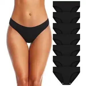 Damen-Unterhosen SIMIYA Damen Slip, 7er Pack Baumwolle