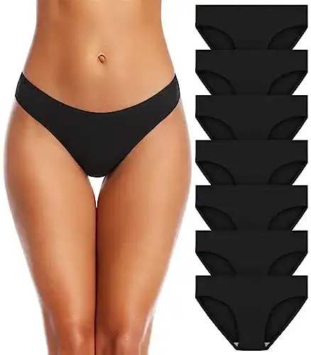 Damen-Unterhosen SIMIYA Damen Slip, 7er Pack Baumwolle