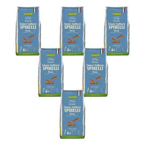 Spirelli Rapunzel Bio Emmer- Vollkorn (6 x 500 gr)