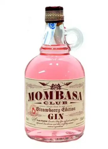 Pink Gin Mombasa Club Strawberry Edition Gin (1 x 0.7 l)
