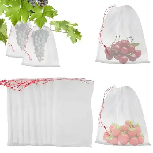 Obstnetz KINGLAKE 50 Stück Traubenschutzbeutel 15 x 25 cm