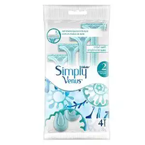 Gillette Venus Gillette Venus Simply, 4 Rasierer mit Doppelklinge