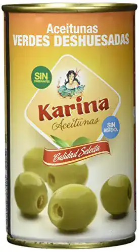 Grüne Oliven Aceitunas Karina Grüne Manzanilla-Oliven 12 x 150 g