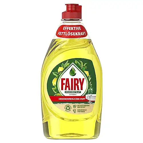 Die beste Fairy-Spülmittel Fairy Spülmittel (4.5 L) Zitrone, 10 x 450 ml 2026 Test Bestseller Fairy-Spülmittel Fairy Spülmittel (4.5 L) Zitrone, 10 x 450 ml