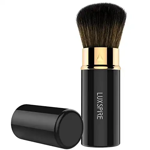 Rougepinsel Luxspire Make-up Puderpinsel, Einziehbarer Kabuki
