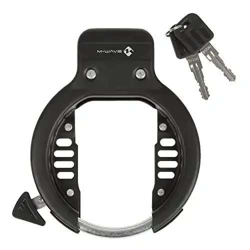 Die beste Rahmenschloss M-Wave Ring, schwarz 2026 Test Bestseller Rahmenschloss M-Wave Ring, schwarz
