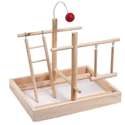 Vogelspielplatz Karlie Spielplatz Holz L: 28 cm B: 23 cm H: 27.5 cm