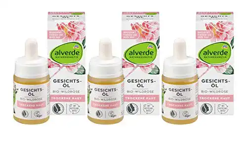 Alverde-Gesichtspflege Alverde Gesichtsöl Wildrose für trockene
