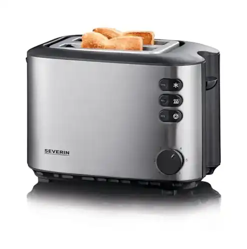Severin-Toaster Severin Automatik, Inkl. Brötchen-Röstaufsatz