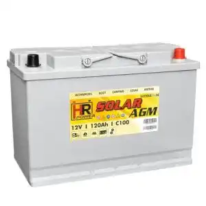 AGM-Batterie 120Ah HR Solar AGM