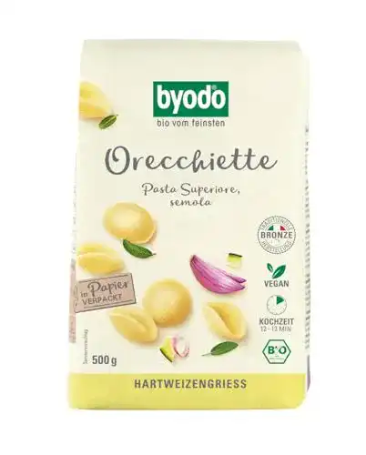 Orecchiette Byodo Bio Helle, 500g (6 x 500 gr)