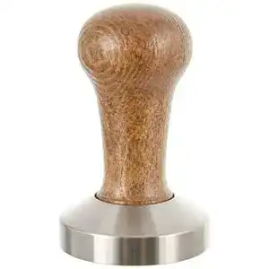 Tamper (58mm) Motta 8100/M, Edelstahl, Echtholzgriff, 58 mm