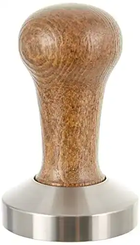 Tamper (58mm) Motta 8100/M, Edelstahl, Echtholzgriff, 58 mm