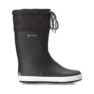 Aigle-Gummistiefel Aigle Unisex-Kinder Giboulée Schwarz