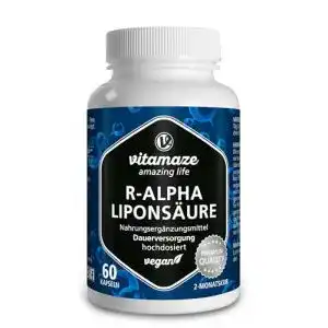 Alpha-Liponsäure Vitamaze – amazing life R- hochdosiert, 200 mg