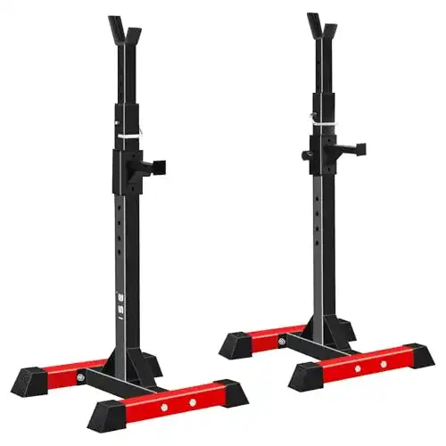 Langhantelständer ISE Hantelständer Squat-Rack Höhenverstellbar