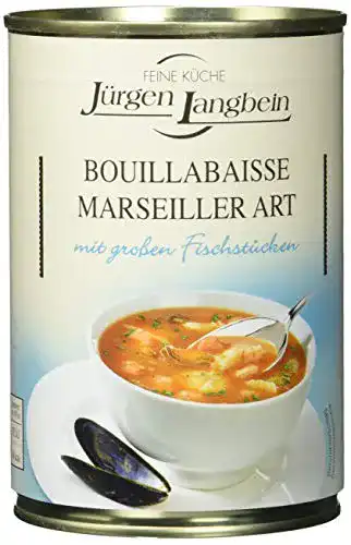 Dosensuppe FEINE KÜCHE Jürgen Langbein BOUILLABAISSE 6x