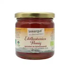 Kastanienhonig Cum Natura – Imkergut Edel 500 g Glas Bioland