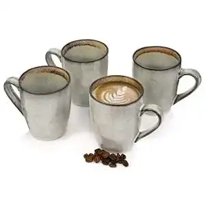 Kaffeeservice Sänger SÄNGER Kaffeebecher Set Capri Steingut
