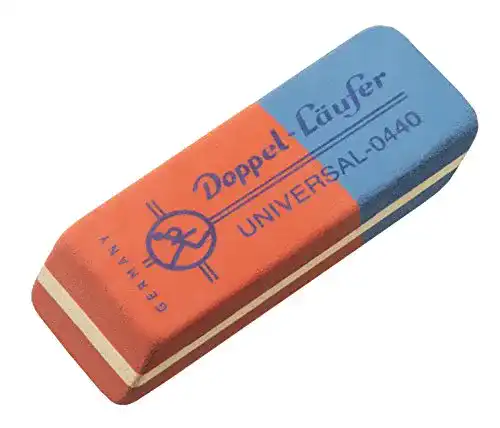 Radiergummi Läufer 00440 DOPPEL-Universal 0440 Radierer