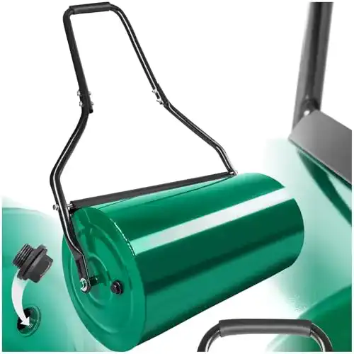 Rasenwalze TecTake Handwalze Rasenroller, Walzenbreite: 60 cm