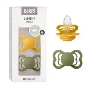 BIBS-Schnuller Bibs Supreme Schnuller 2er-Pack, BPA-frei