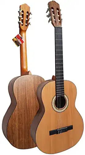 MSA-Gitarre MSA 4/4 GITARRE ZEDER MASSIV – MAHAGONI