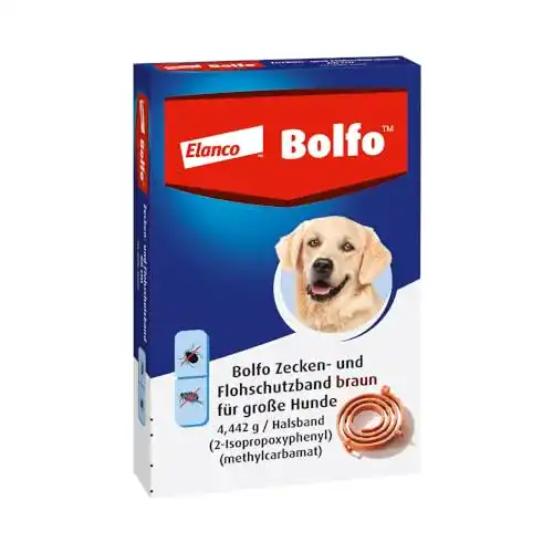 Die beste Zeckenhalsband für Hunde Bolfo Tick and Flea Protection Tape 2026 Test Bestseller Zeckenhalsband für Hunde Bolfo Tick and Flea Protection Tape