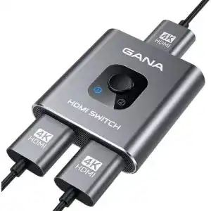 HDMI-Splitter 1 in 2 out GANA HDMI Splitter HDMI Switch